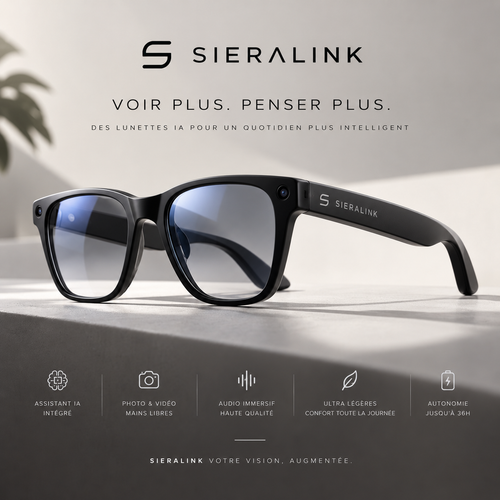 SieraLink - Lunettes IA