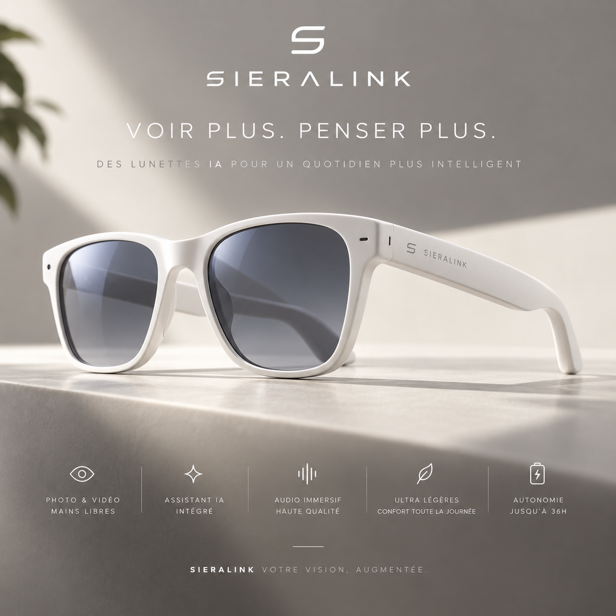 SieraLink - Lunettes IA