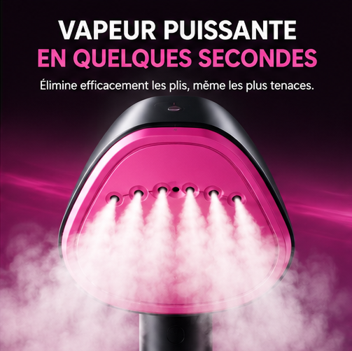 SieraLink — Défroisseur vapeur portable