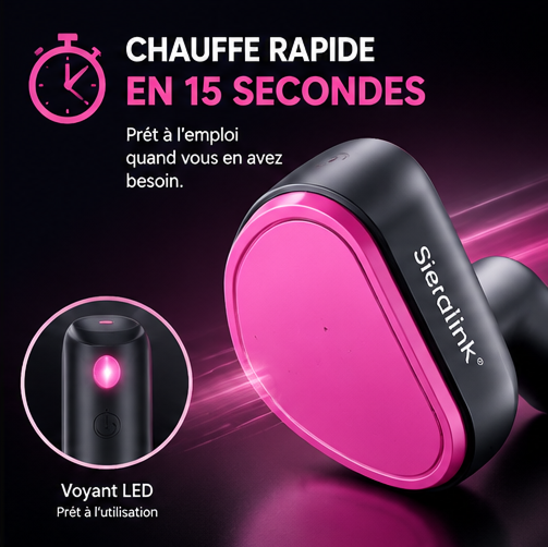 SieraLink — Défroisseur vapeur portable